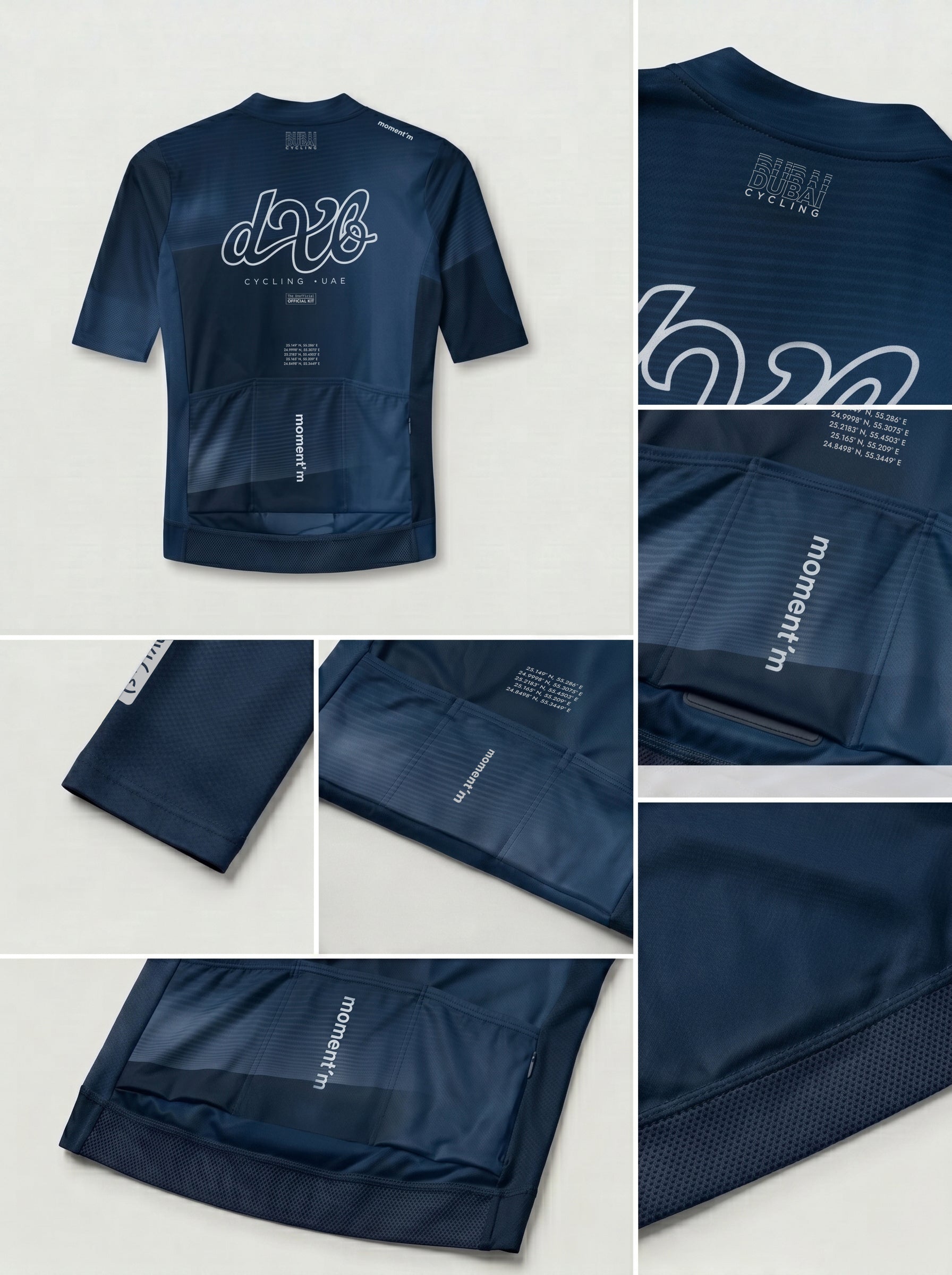 DXB Jersey - Mens - Navy Blue
