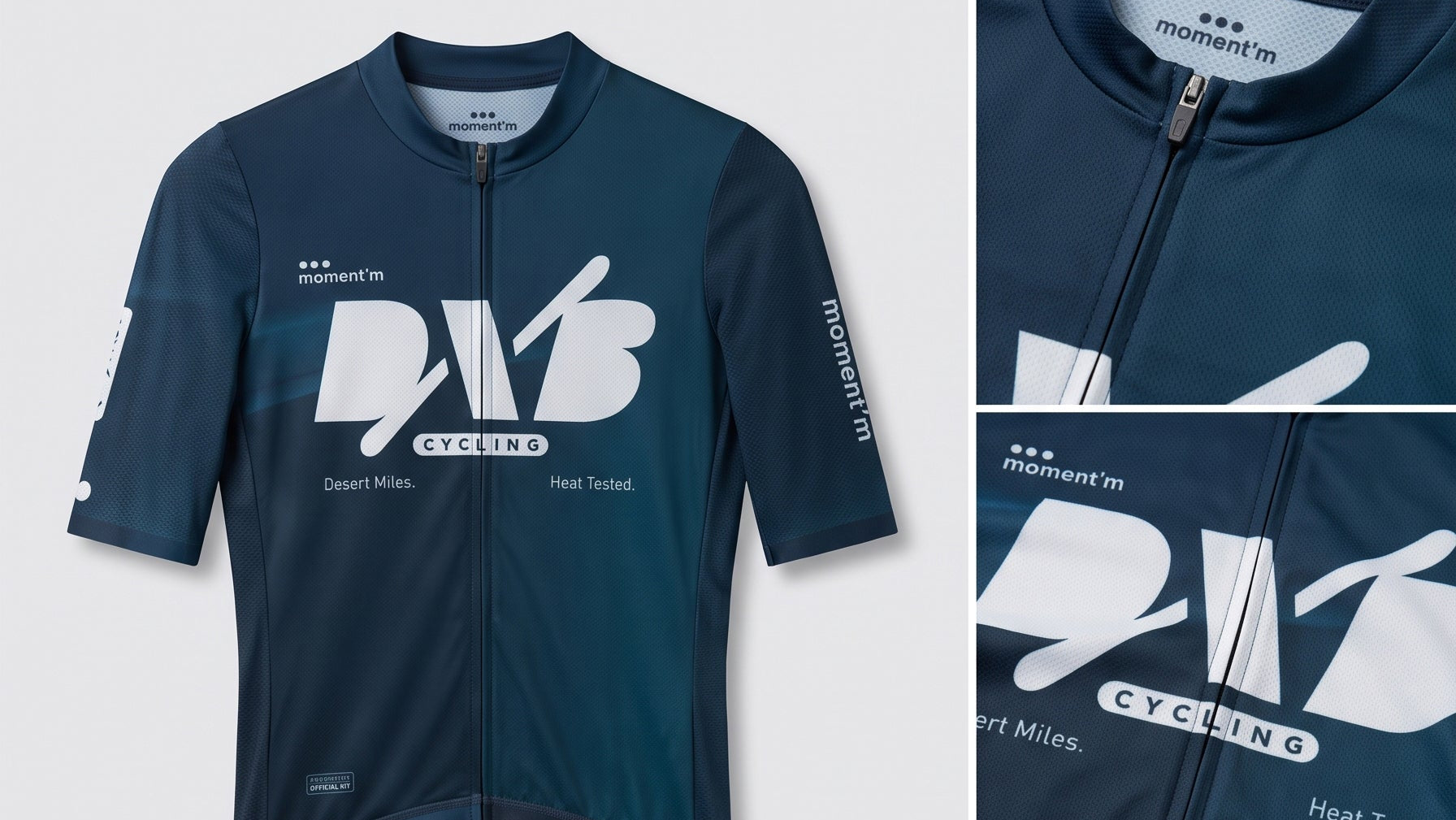 DXB Jersey - Mens - Navy Blue